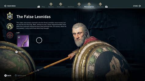 Found a fake Leonidas as mercenary. Need some help.